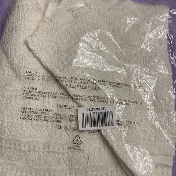 Crochet Open Sweater - Picture 8 of 8